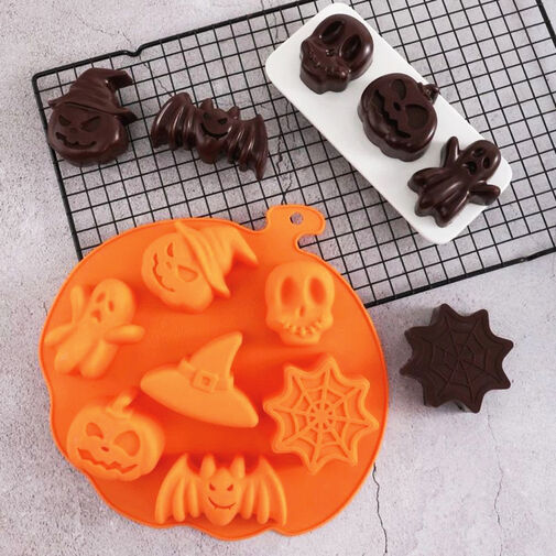 58163 • Szilikon sütőforma - halloween-i - 25,6 x 25 x 3,5 cm