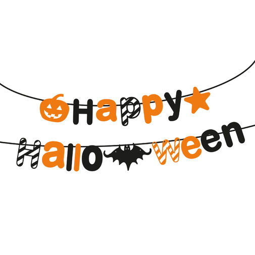 58170 • Halloween-i papír girland - 
