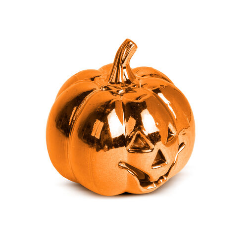 58180 • Halloween-i tök dekoráció - fényes - 6 cm - 3 szín / csomag