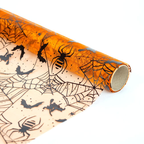 58204B • Asztalterítő futó - halloween-i motívumokkal - 180 x 28 cm