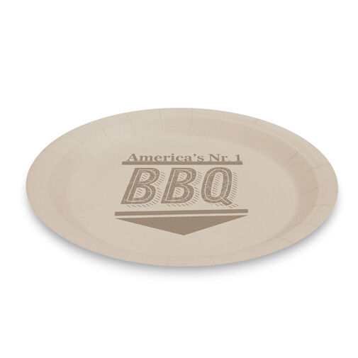 58235D • Papírtányér szett - BBQ - 23 cm - 12 db / csomag