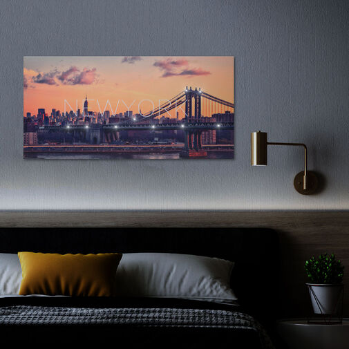 58484 • LED-es fali hangulatkép - 