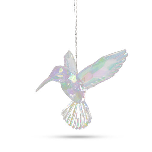 58521 • Karácsonyi dísz - irizáló, akril kolibri - 95 x 100 x 65 mm