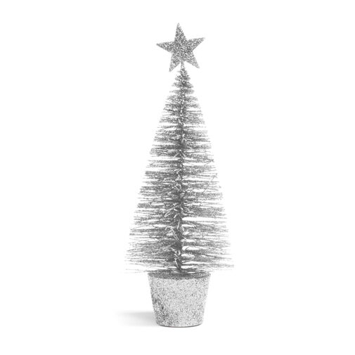 58658 • Mini dekor műfenyő - glitteres - 18 cm - 4 szín