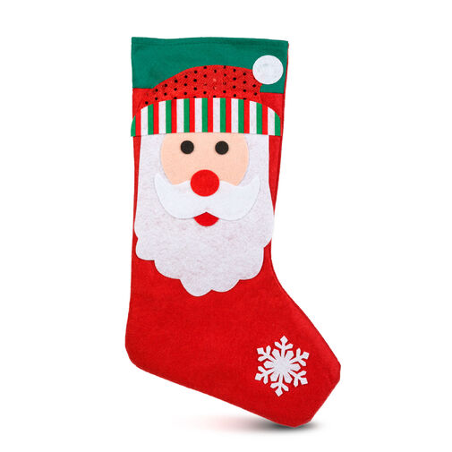 58668B • Karácsonyi csizma - 42 x 24,5 cm - textil - 3 féle