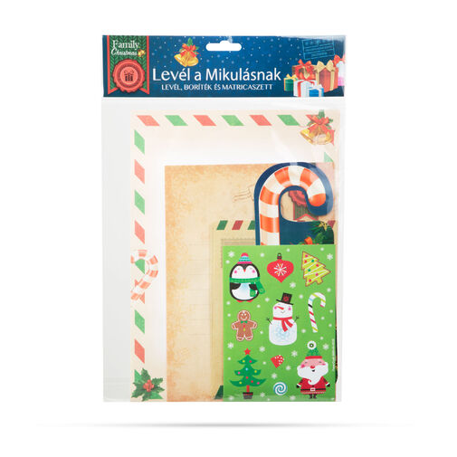 58684 • Levél a mikulásnak szett - 12 részes