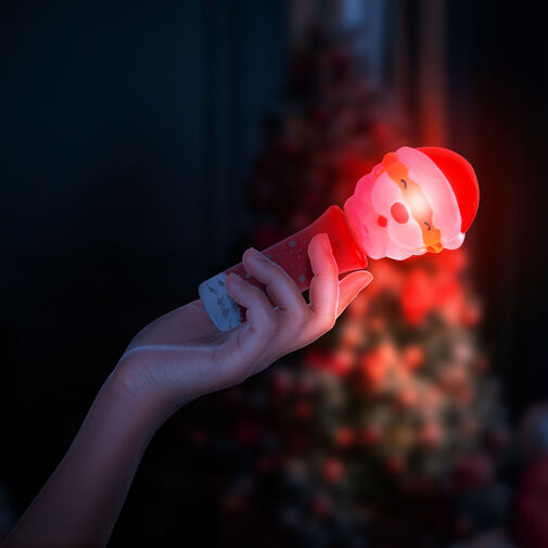 58693 • Karácsonyi LED lámpa - színes LED-es - 13,5 cm - 3 féle