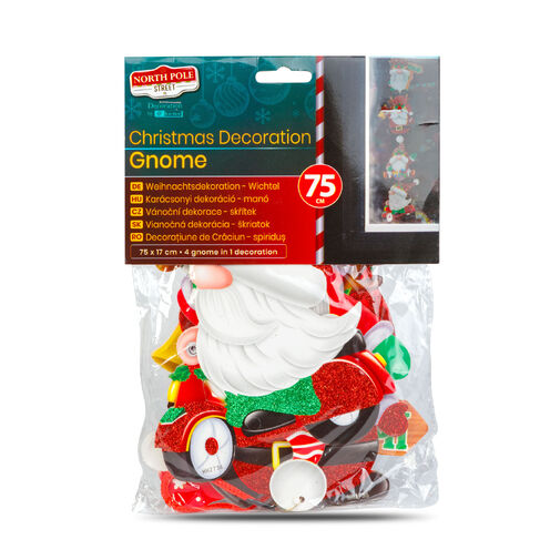 59701 • Karácsonyi dekoráció - manó - 75 cm