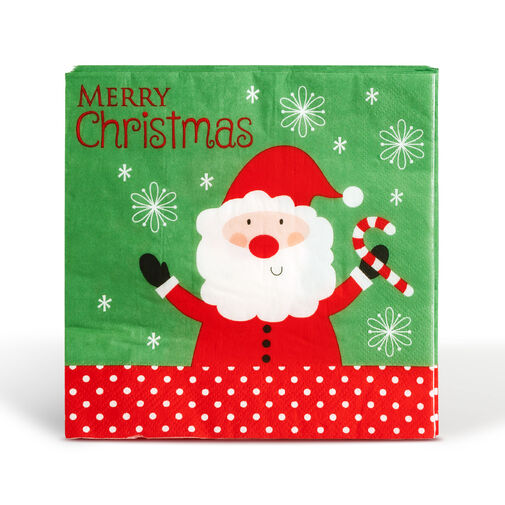 59735 • Karácsonyi papírszalvéta - Mikulás - 33 x 33 cm - 16 db / csomag