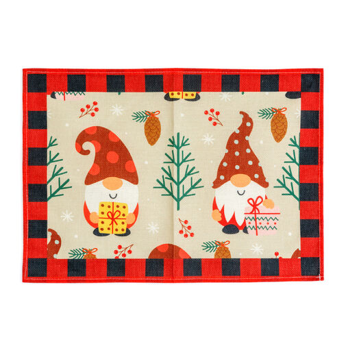 59749B • Karácsonyi tányéralátét - manó - 46 x 32 cm