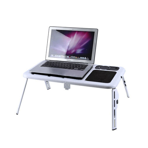 A0167 • Laptopasztal beépített ventilátorral, pohártartóval