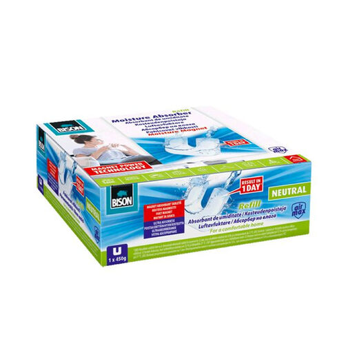 B13348 • AirMax páramentesítő utántöltő mágnes tabletta, illatmentes - 450 g