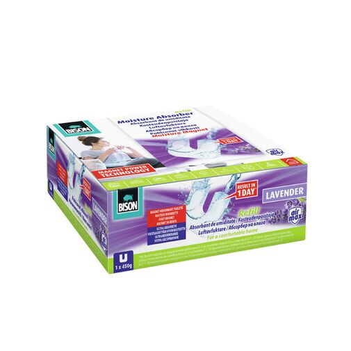 B13352 • AirMax páramentesítő utántöltő mágnes tabletta, levendula - 450 g