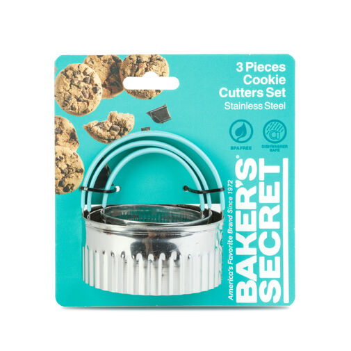 BS40169 • Baker's Secret sütikiszúró készlet - rozsdamentes acél - 3 db / szett