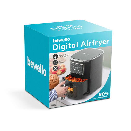 BW1002B • Olaj nélküli fritőz - 220-240 V - 1450W - 5 L - érintőgombos