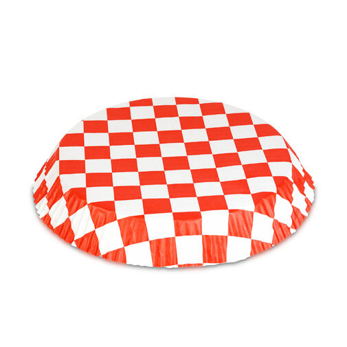 BW1032A • Air fryer sütőpapír - olaj nélküli sütőhöz - kockás, kör - 20 cm - 50 db / csomag