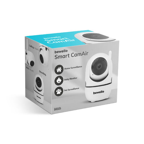 BW2030 • Smart biztonsági kamera - WiFi - 1080p - 360° forgatható - beltéri
