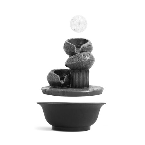 BW2036 • Csobogó - LED-del, üveggolyóval - 21,5 x 21,5 x 23 cm - 230 V