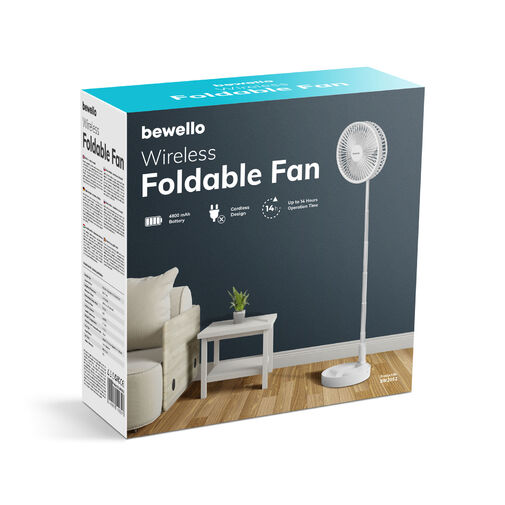 BW2052 • Összecsukható ventilátor - akkumulátoros, teleszkópos - 4800 mAh