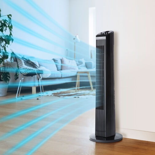 BW2053BK • Oszlopventilátor - 220-240V, 45 W - fekete