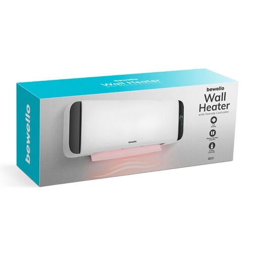 BW2101 • Fali hősugárzó - 1000/2000W - LED kijelző - 230V - fehér