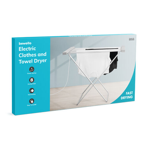 BW3000 • Elektromos ruha -és törölközőszárító - 230V, 100W