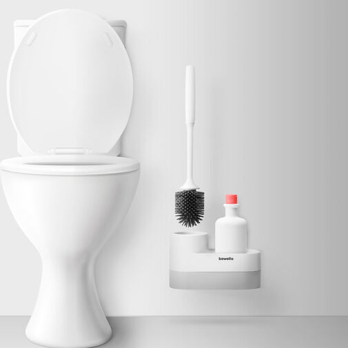 BW3007 • WC kefe szett + tároló - 225 x 100 x 135 mm