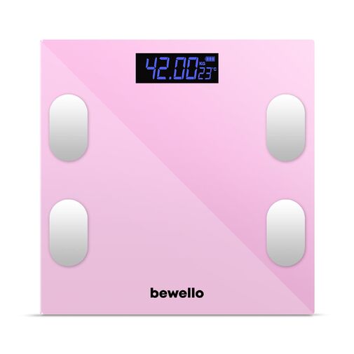 BW3015 • Okos személymérleg - 180 kg - elemes - üveg