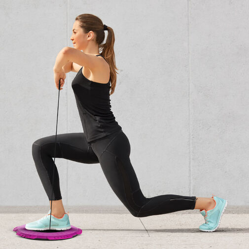 BW4005 • Twister fitnesz korong - gumi kötéllel - 29 cm