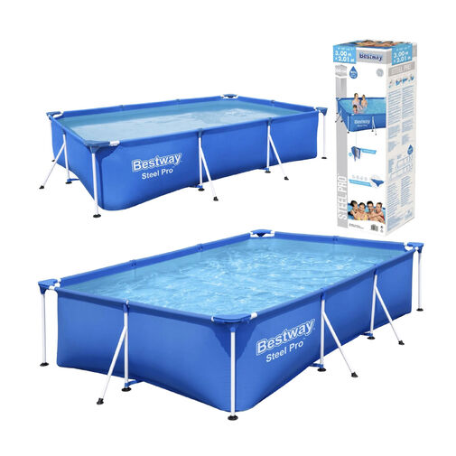 DA00125 • Merevfalú medence - PVC - 300 x 201 x 66 cm