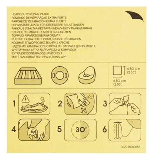 DA00530 • Javítókészlet medence és matracok javításához - 10 db / csomag