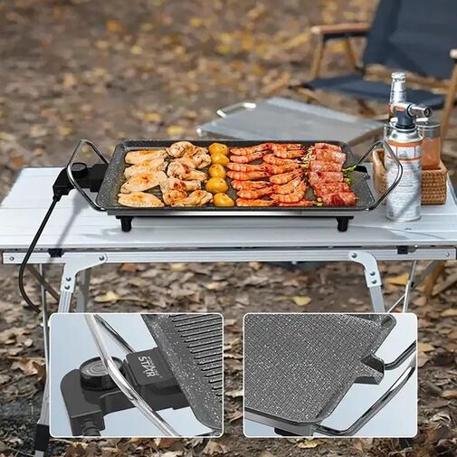 DA01177 • WinningStar - Tapadásmentes, elektromos asztali grillsütő - 1360 W