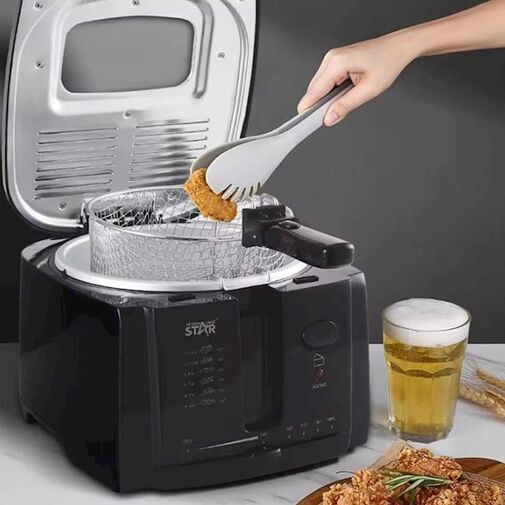 DA01178 • WinningStar - Olajsütő - 3 L - 1600 W - fekete