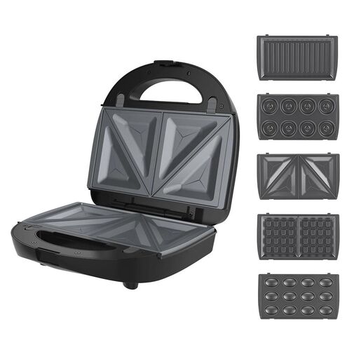 DA01185 • WinningStar - Tapadásmentes melegszendvics sütő 5 az 1 -ben - 750 W