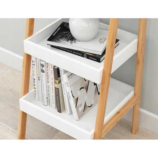 DA01190 • Könyvespolc 3 szintes - 35 x 30 x 75 cm - fehér