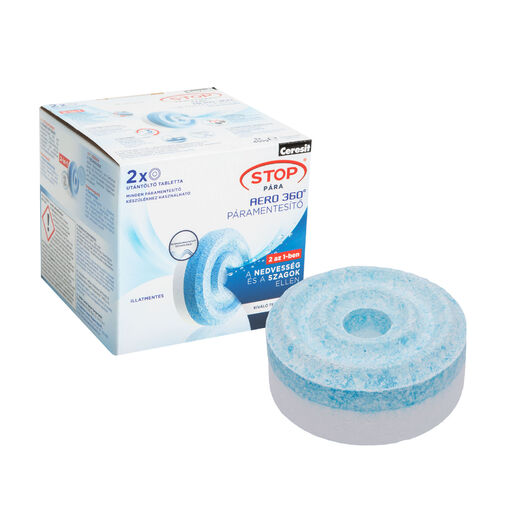 H1660661 • Stop pára készülék utántöltő tabletta - illatmentes - 2 db / csomag