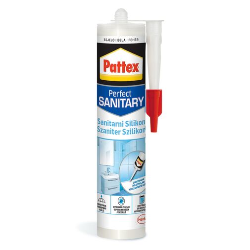 H2684417 • Szaniter szilikon - fehér - 280 ml
