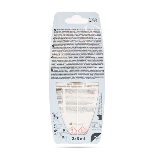 P07805 • Illatosító - Paloma Duo Parfüm - Vanilla and Cocco - 2 x 3 ml
