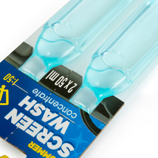 P50443 • Nyári szélvédőmosó koncentrátum - bogároldó hatással - 2 x 50 ml