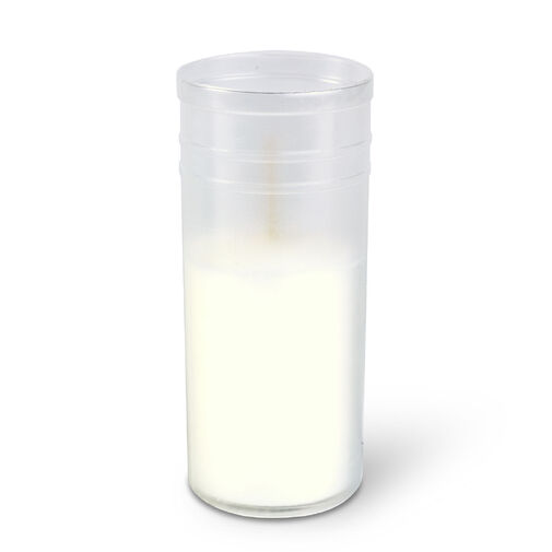 TW1005 • 10 db-os mécses betét - Ø4,8 cm - szín: fehér