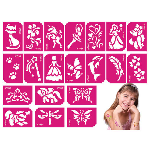 TY50105 • Sablon szett - lányoknak - 21 db-os