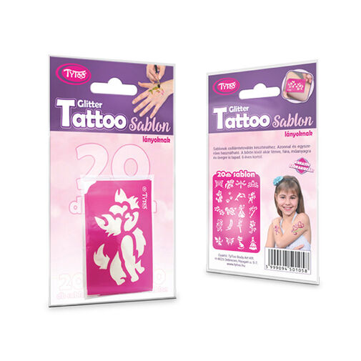 TY50105 • Sablon szett - lányoknak - 21 db-os