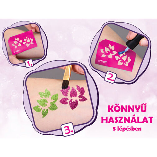 TY50105 • Sablon szett - lányoknak - 21 db-os