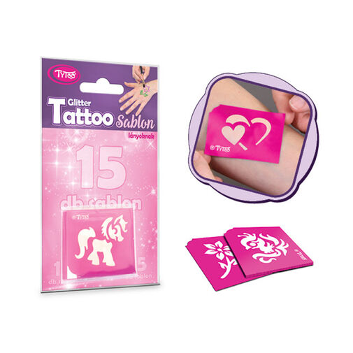 TY50106 • Sablon szett - lányoknak - 15 db-os