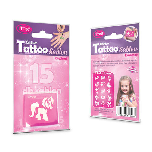 TY50106 • Sablon szett - lányoknak - 15 db-os