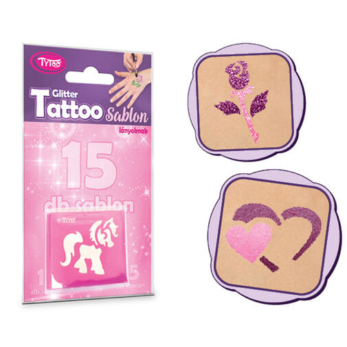 TY50106 • Sablon szett - lányoknak - 15 db-os
