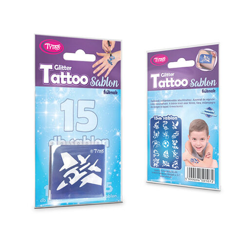 TY50107 • Sablon szett - fiúknak - 15 db-os