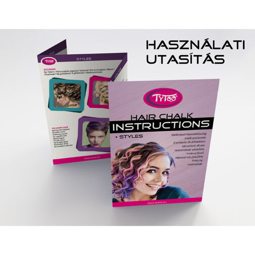TY50108 • Hajszínező kréta - 4 szín - 