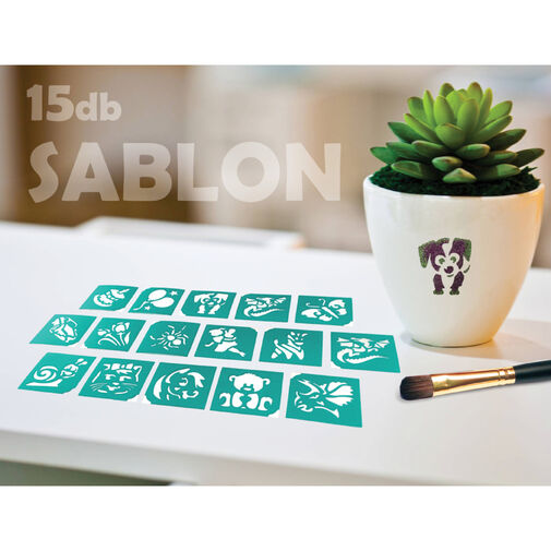 TY50154 • Sablon szett - szülinapos - 15 db-os