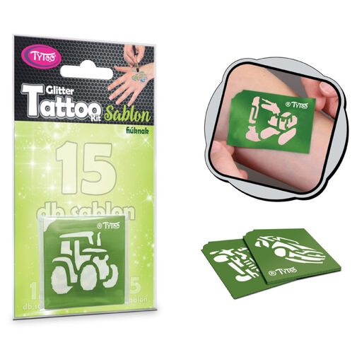 TY50155 • Sablon szett - járművek - 15 db-os